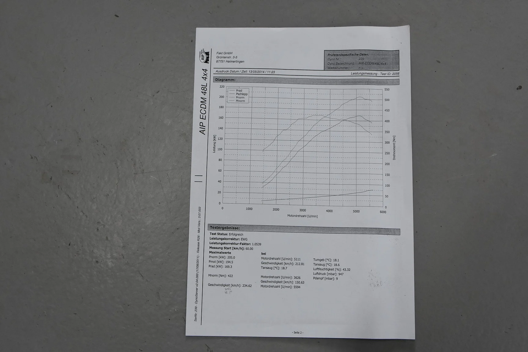 Documentation for 2014 Saab 9-3 Aero Hirsch Edition (3)