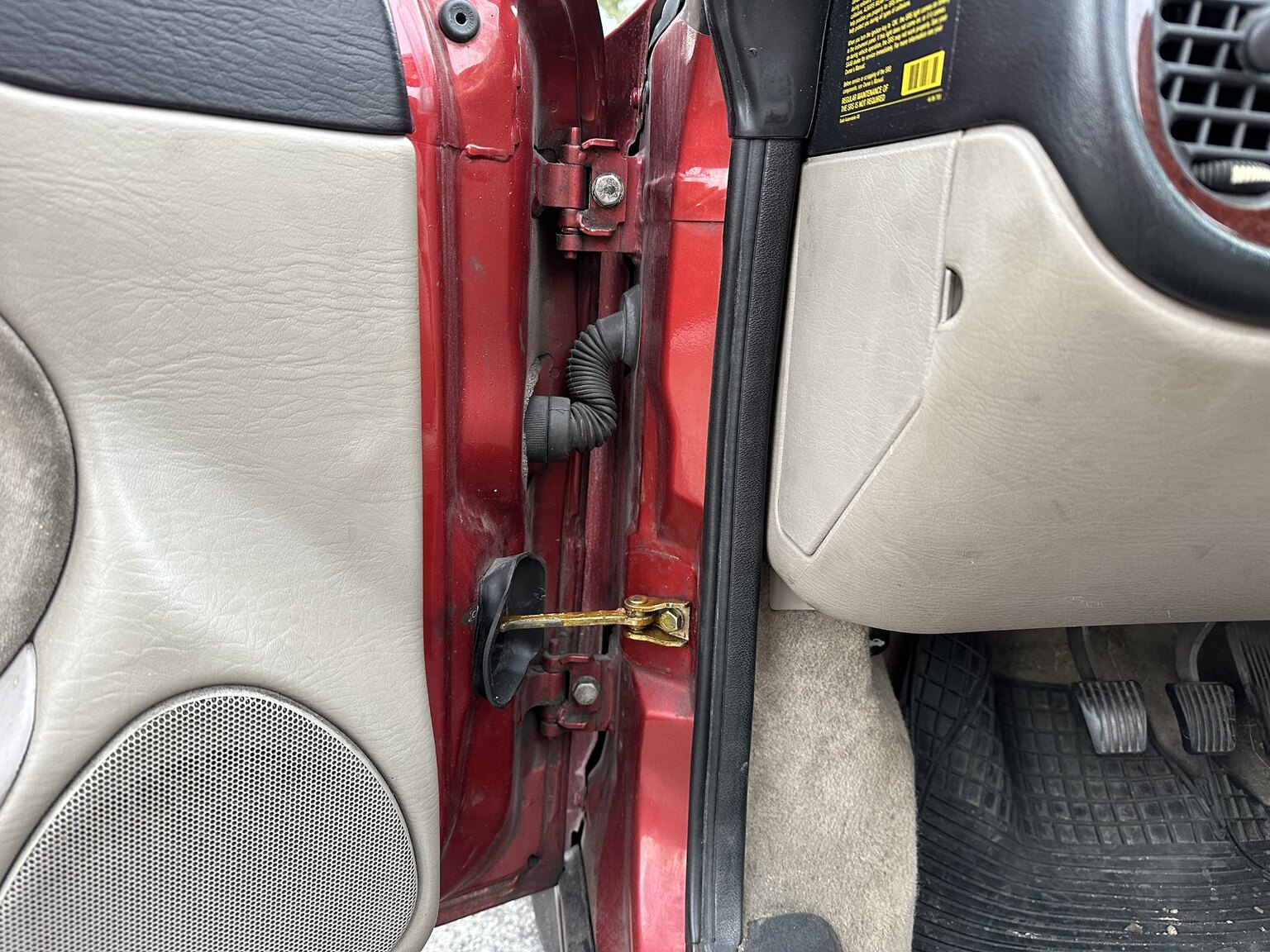 Interiörbild 1997 Saab 900 Cabriolet - En ägare