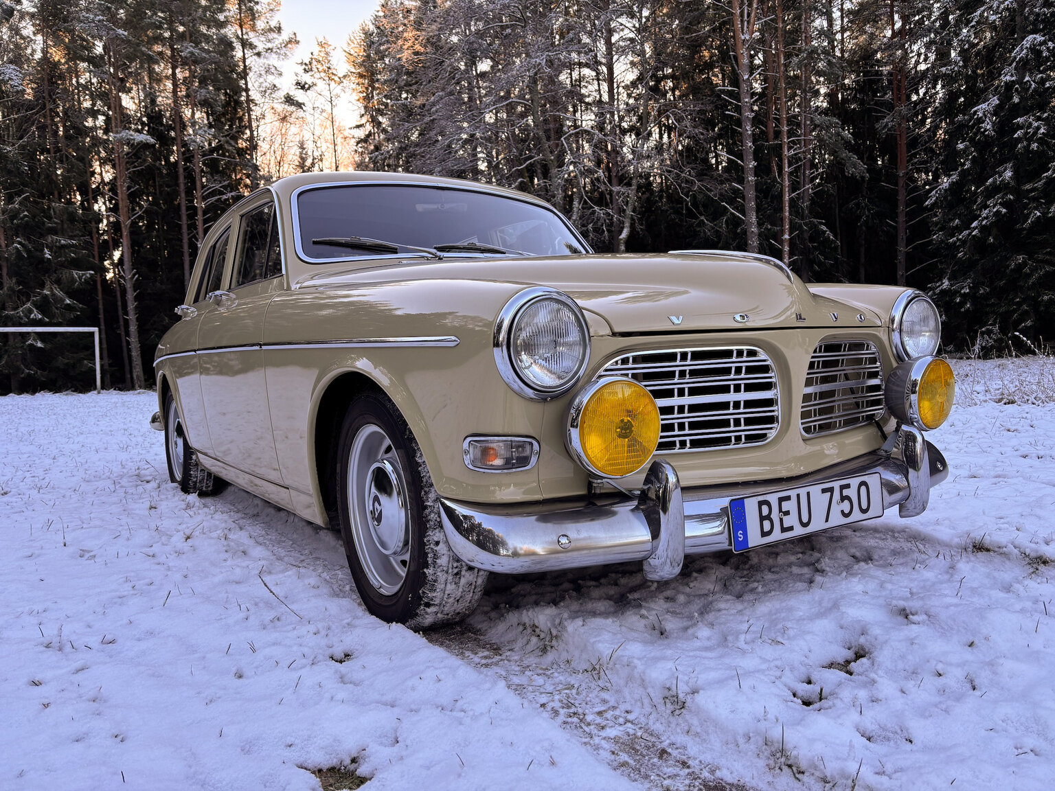 Exteriörbild på 1965 Volvo Amazon