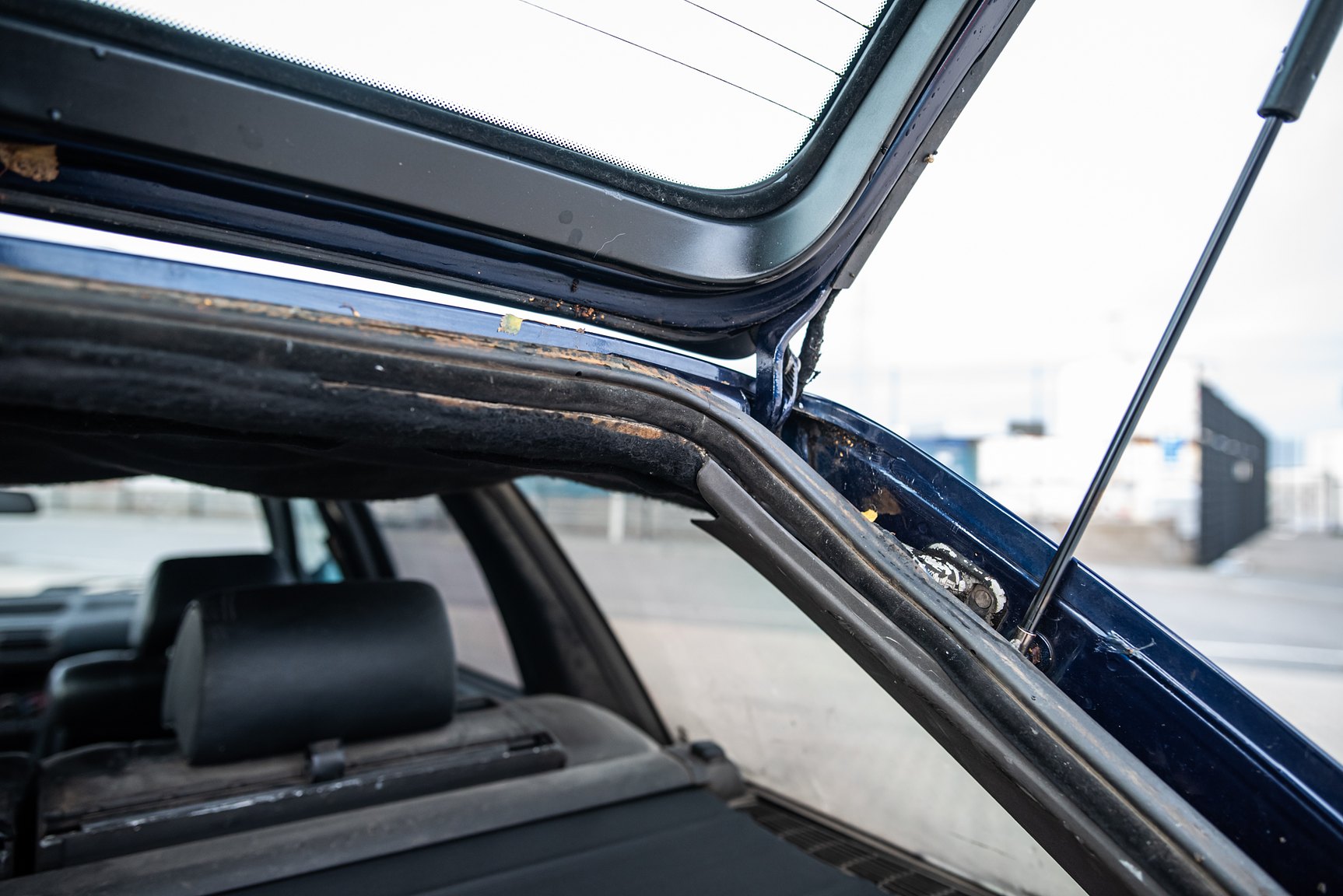 Interiörbild 1992 BMW 525i Touring Outlaw
