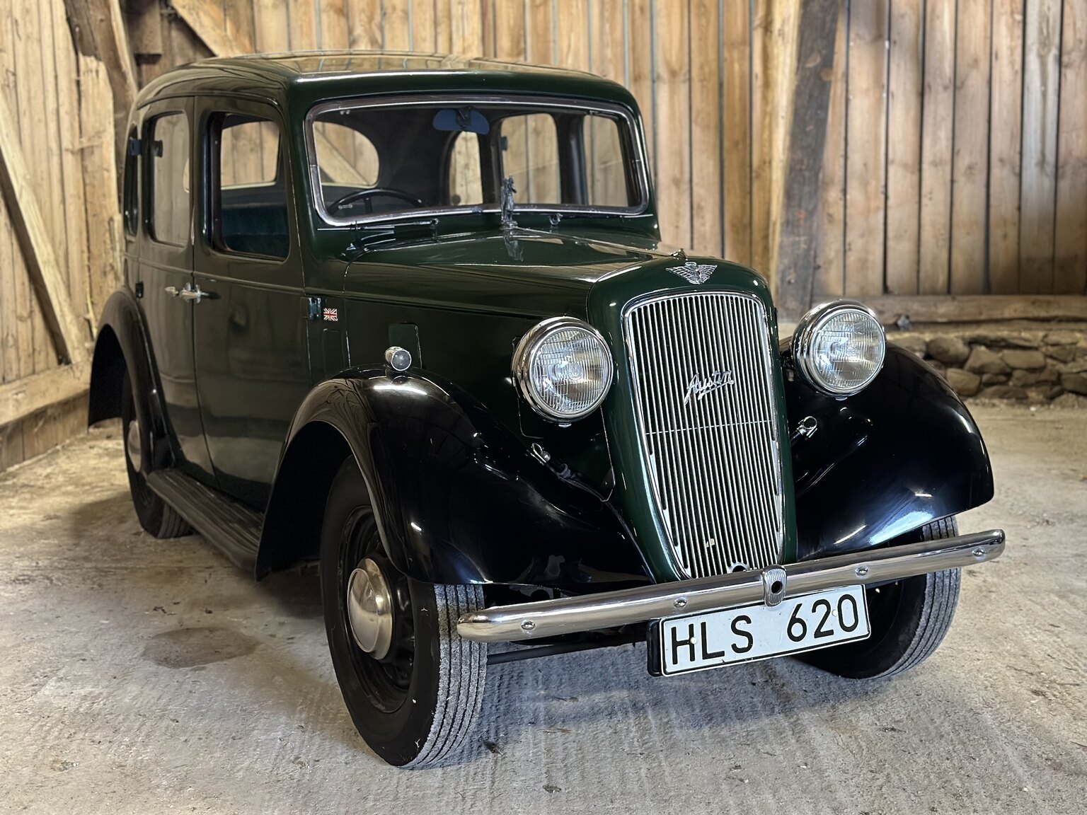 Exteriörbild på 1938 Austin 10 1.1 Cambridge