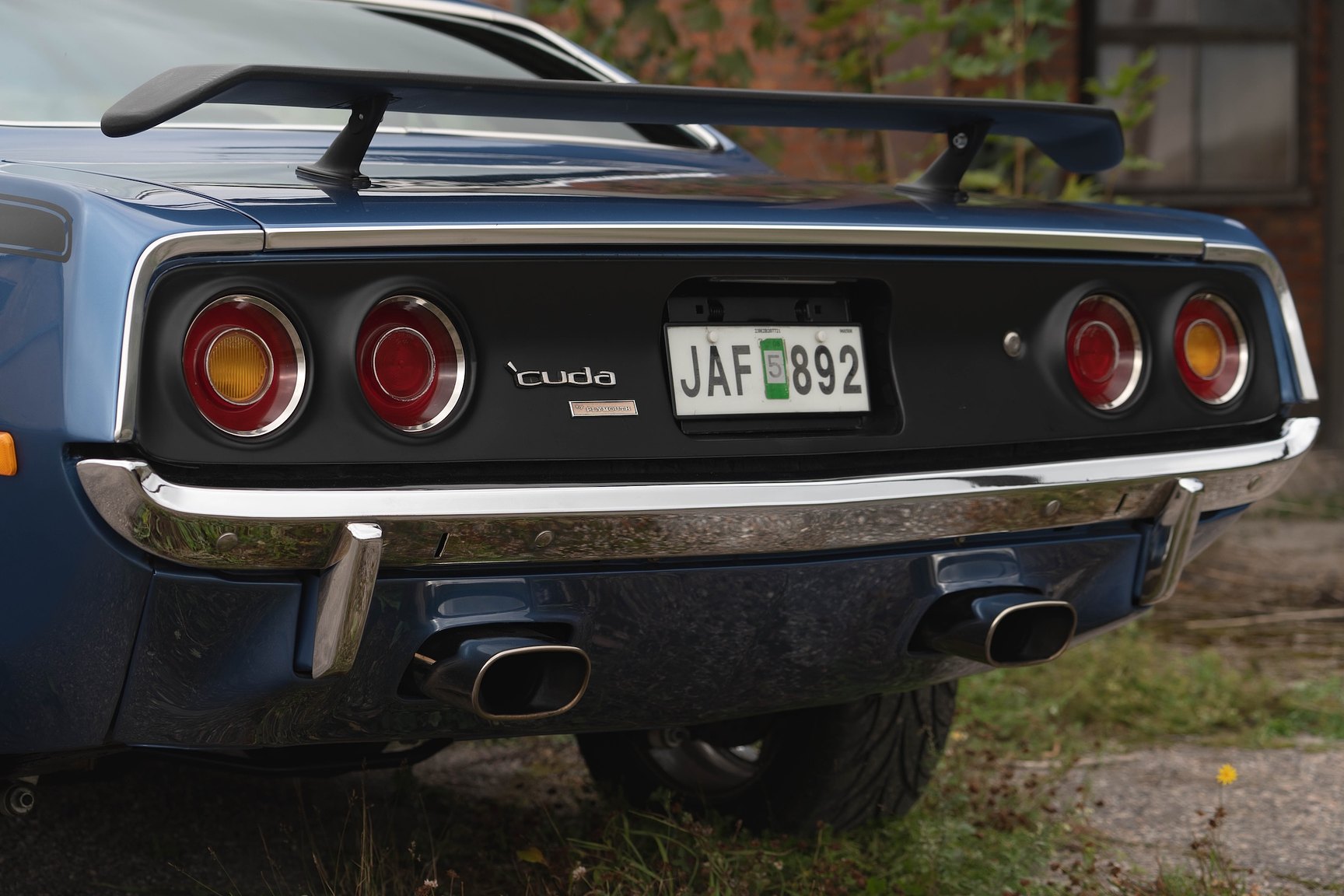 Exterior image of 1972 Plymouth Cuda 340/408