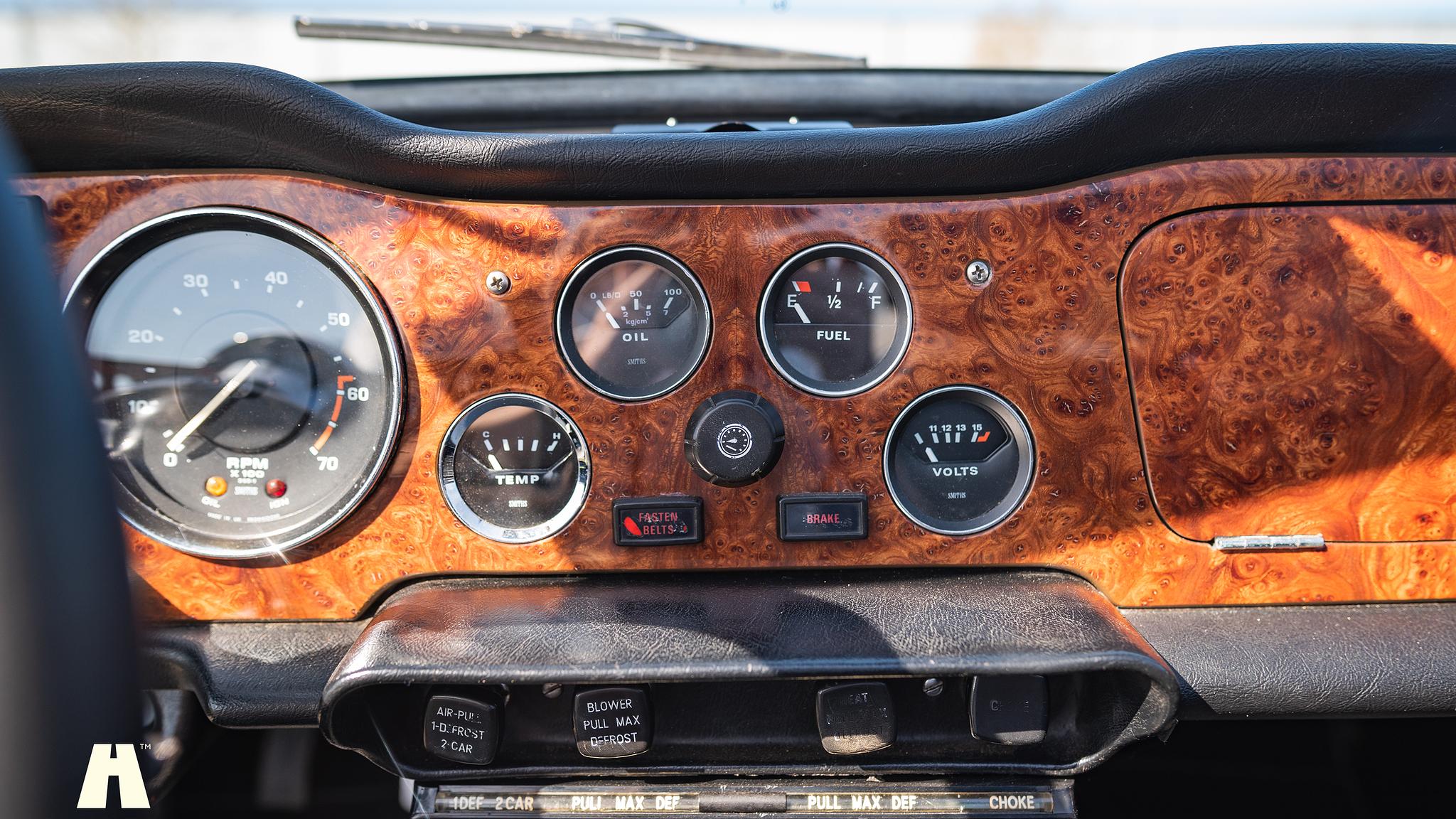 Interiörbild 1974 Triumph TR6 (19)