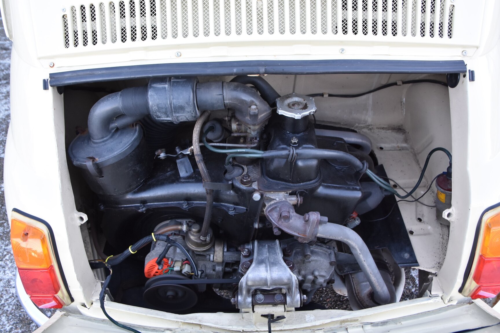 1968 Fiat 500, Mekanik