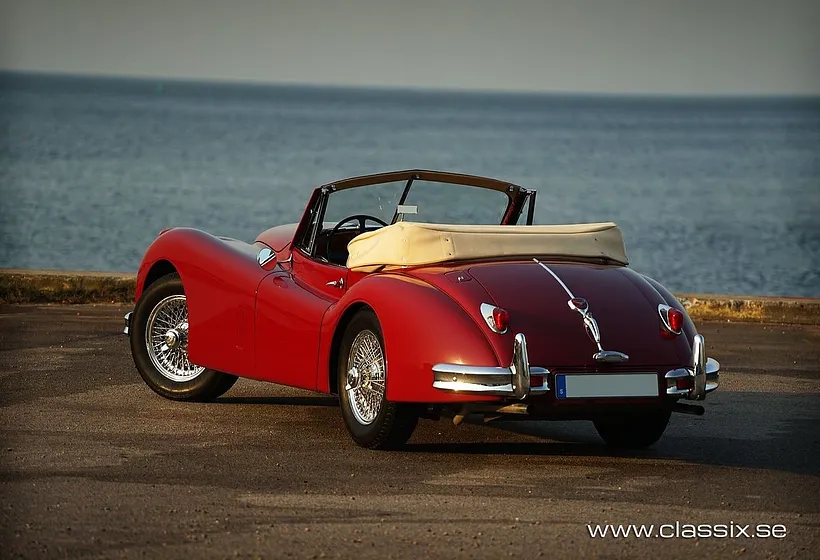 1955 Jaguar XK140 QOF411
