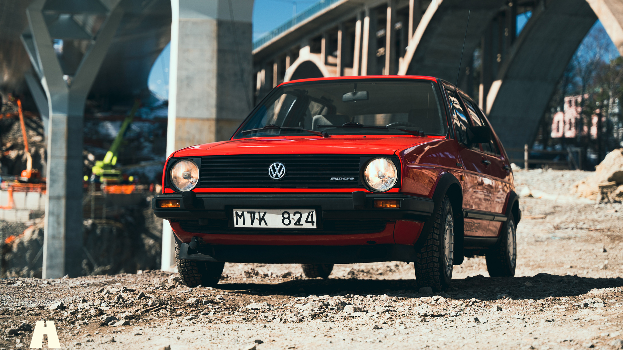 Exteriörbild på 1987 Volkswagen Golf CL Syncro
