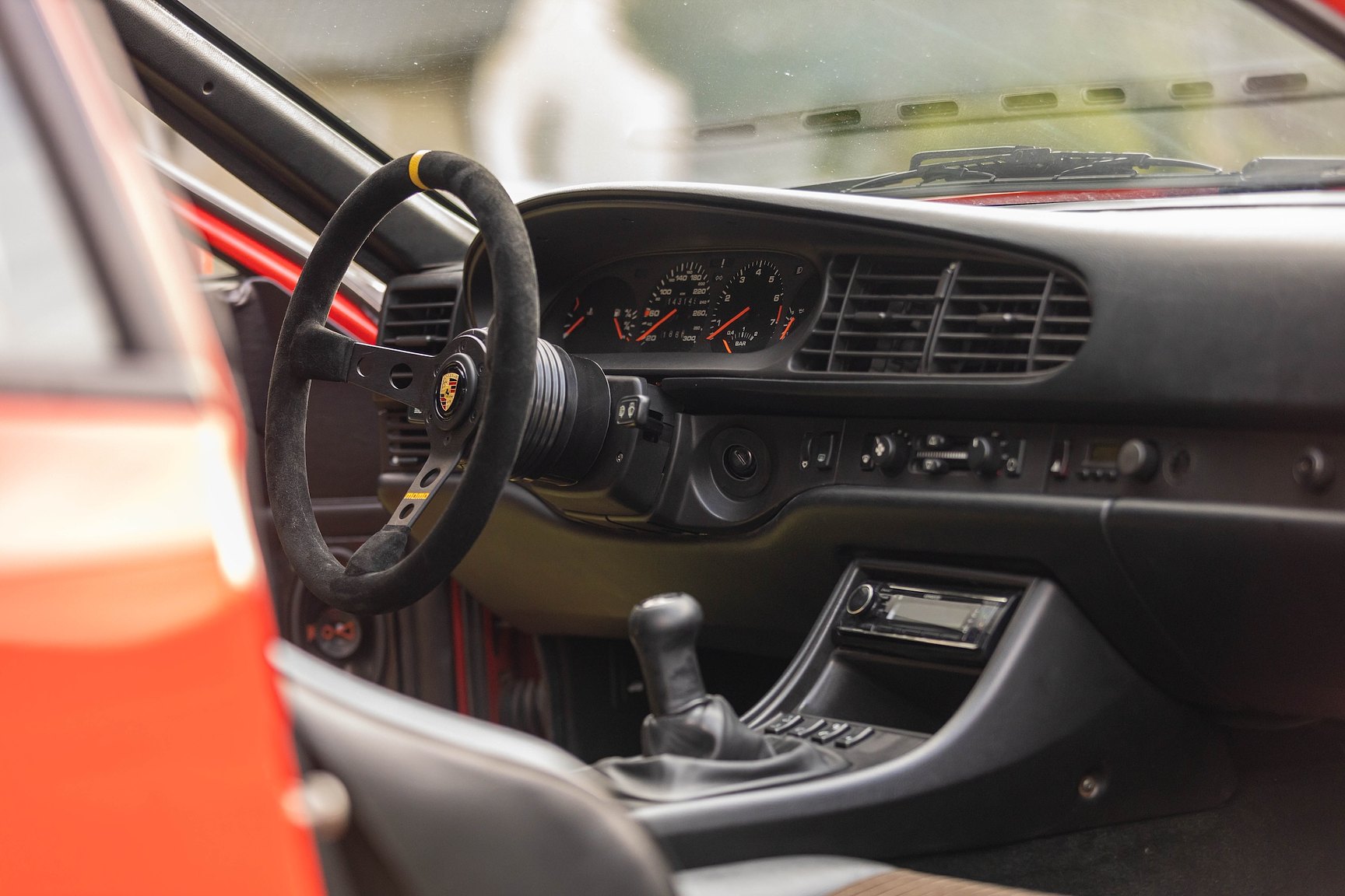 Interiörbild 1988 Porsche 944 Turbo