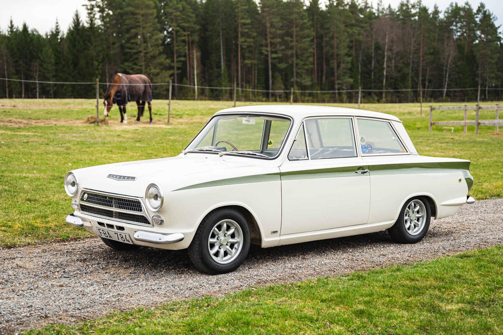 Exteriörbild på 1963 Ford Cortina Lotus