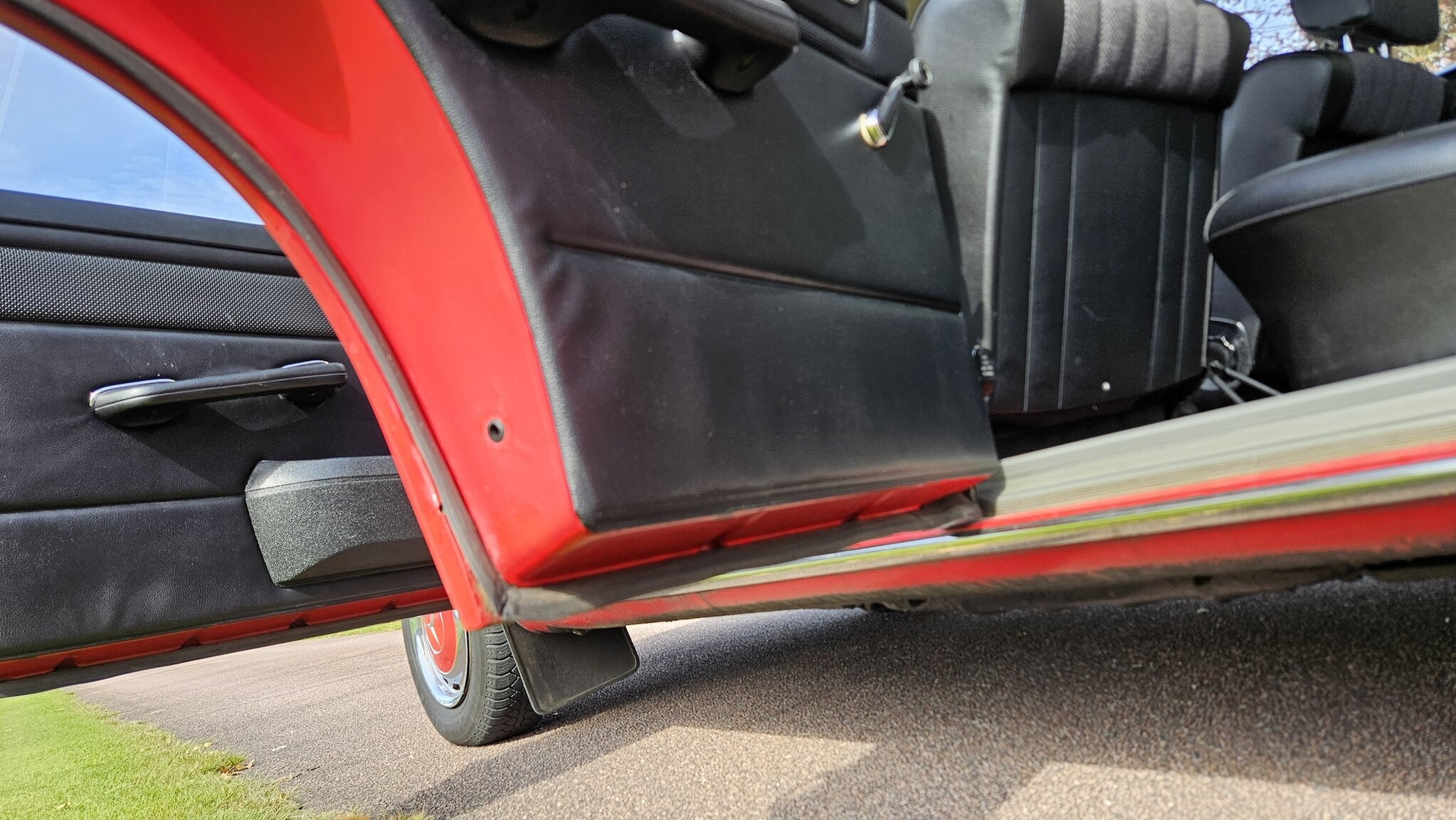 Innenraumfoto von 1975 Mercedes-Benz 200