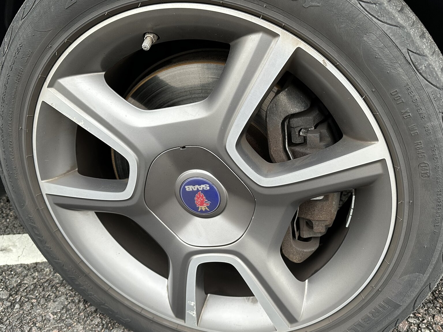Exterior image of 2008 Saab 9-3 Turbo X