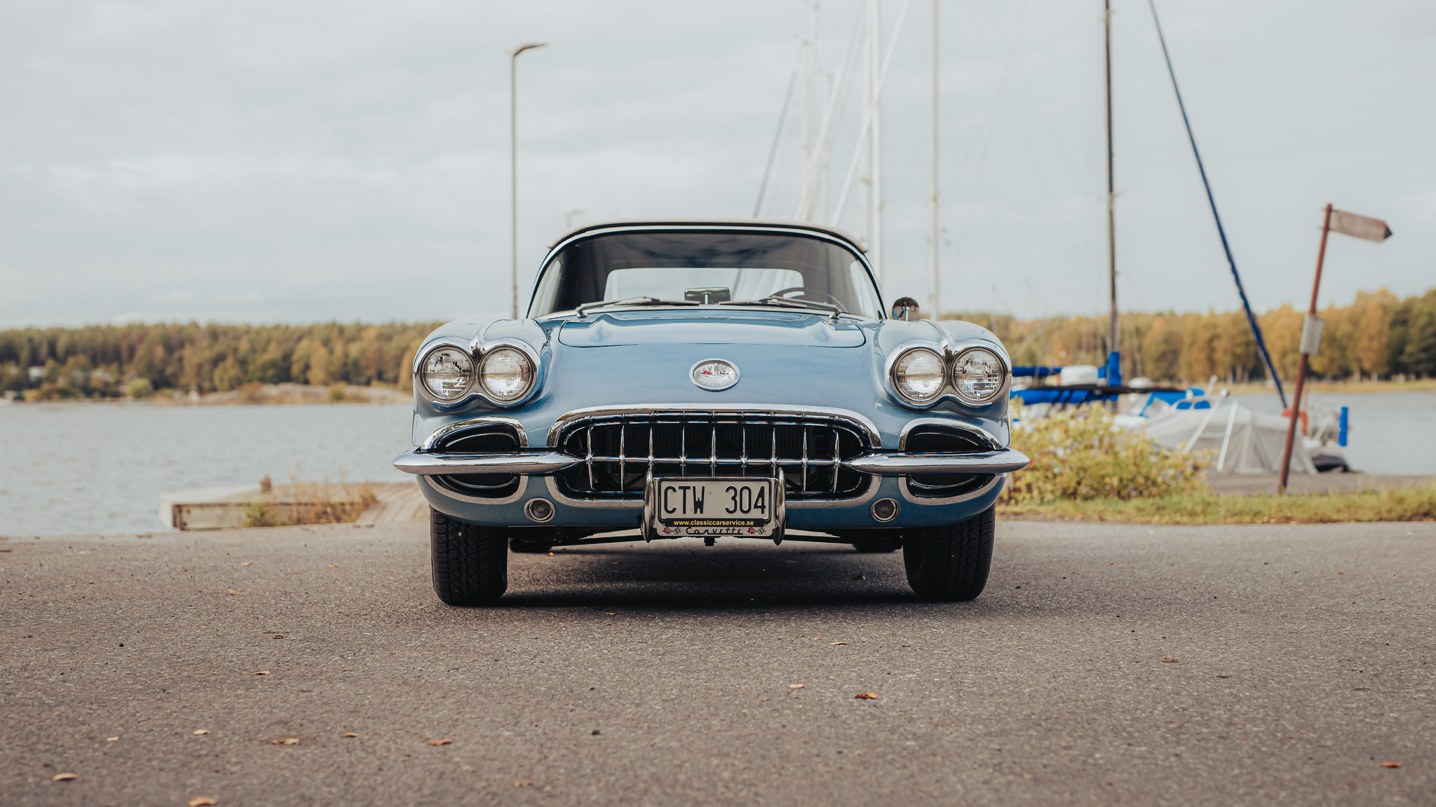 Exteriörbild på 1959 Chevrolet Corvette 1959