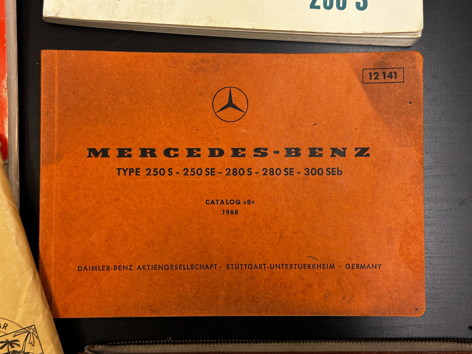 Dokumentation, 1967 Mercedes-Benz 250 S