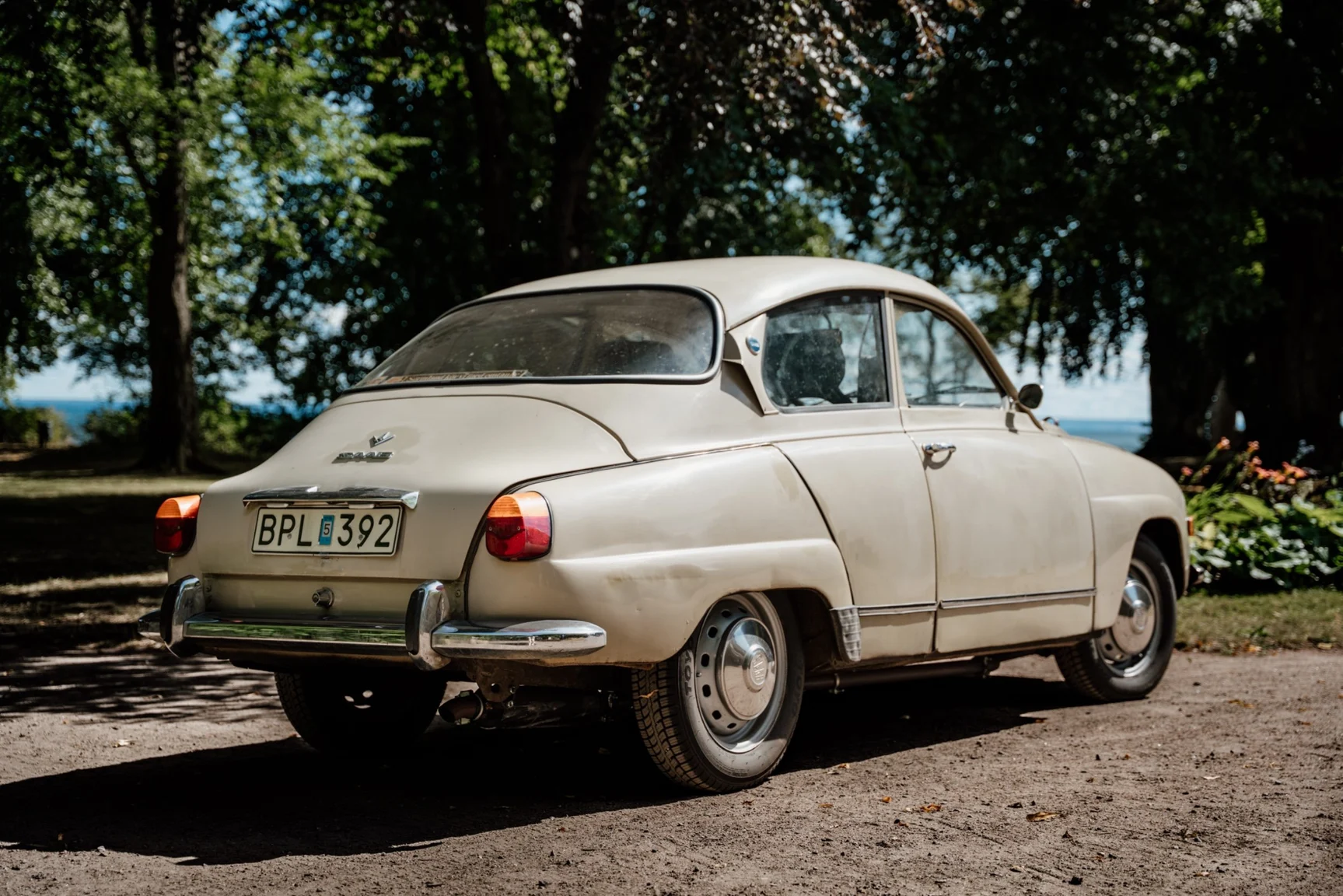 Exteriörbild på 1971 Saab 96 (6)