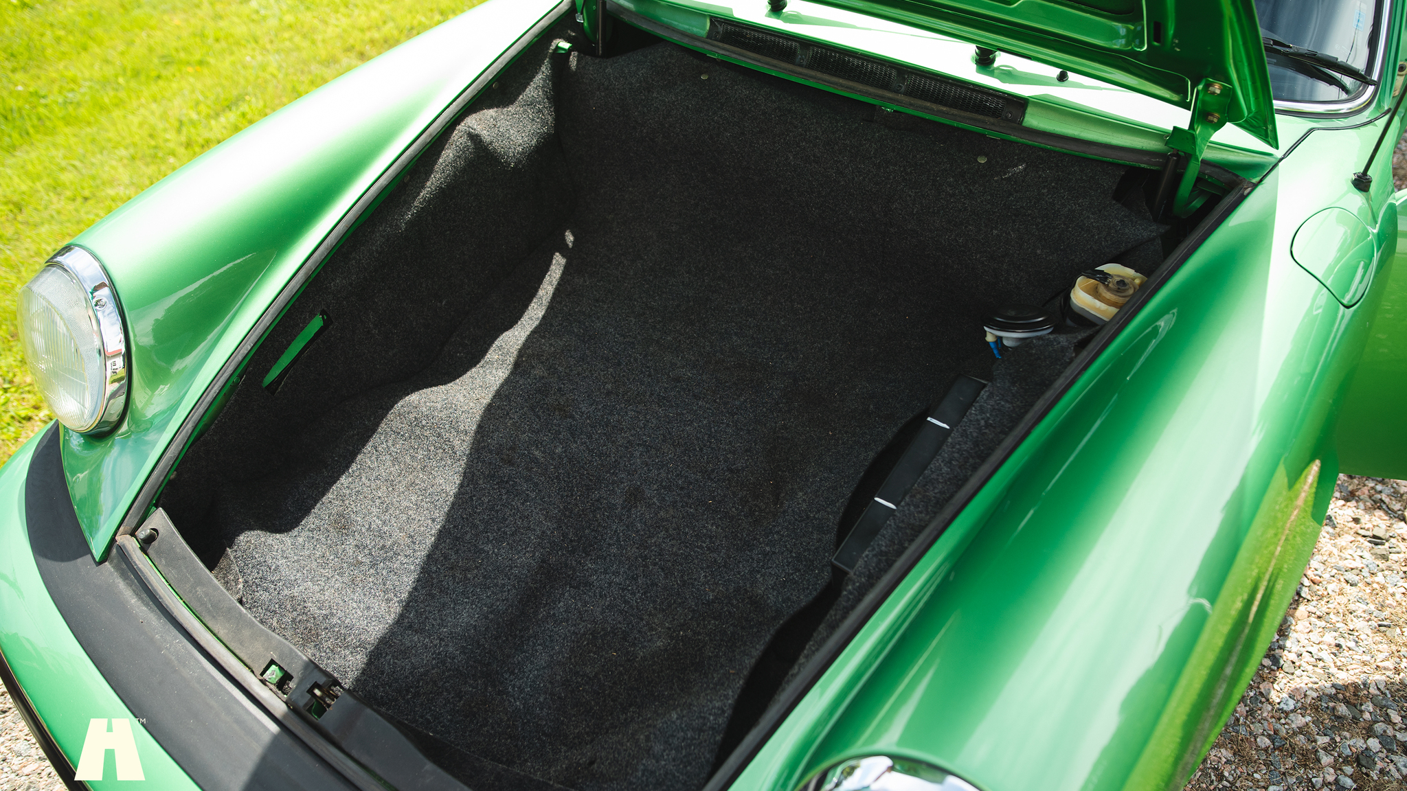 Interiörbild 1976 Porsche 911 Targa
