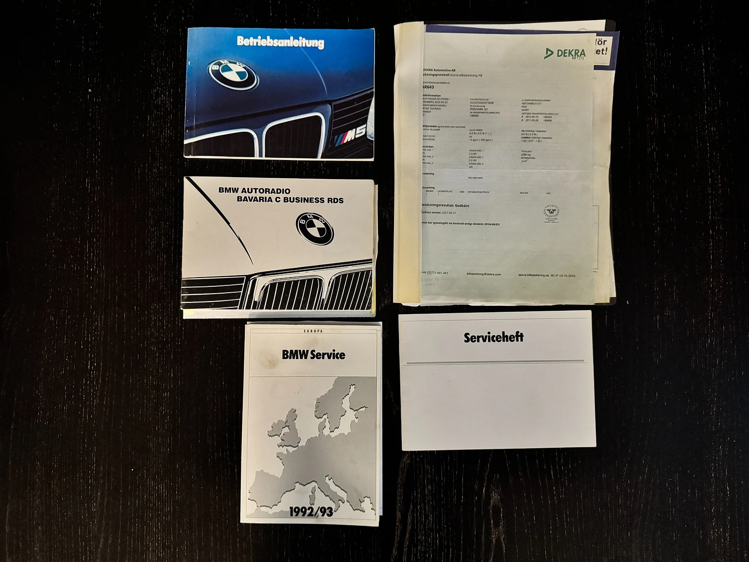 Dokumentation, 1993 BMW E34 M5 Touring  (1)