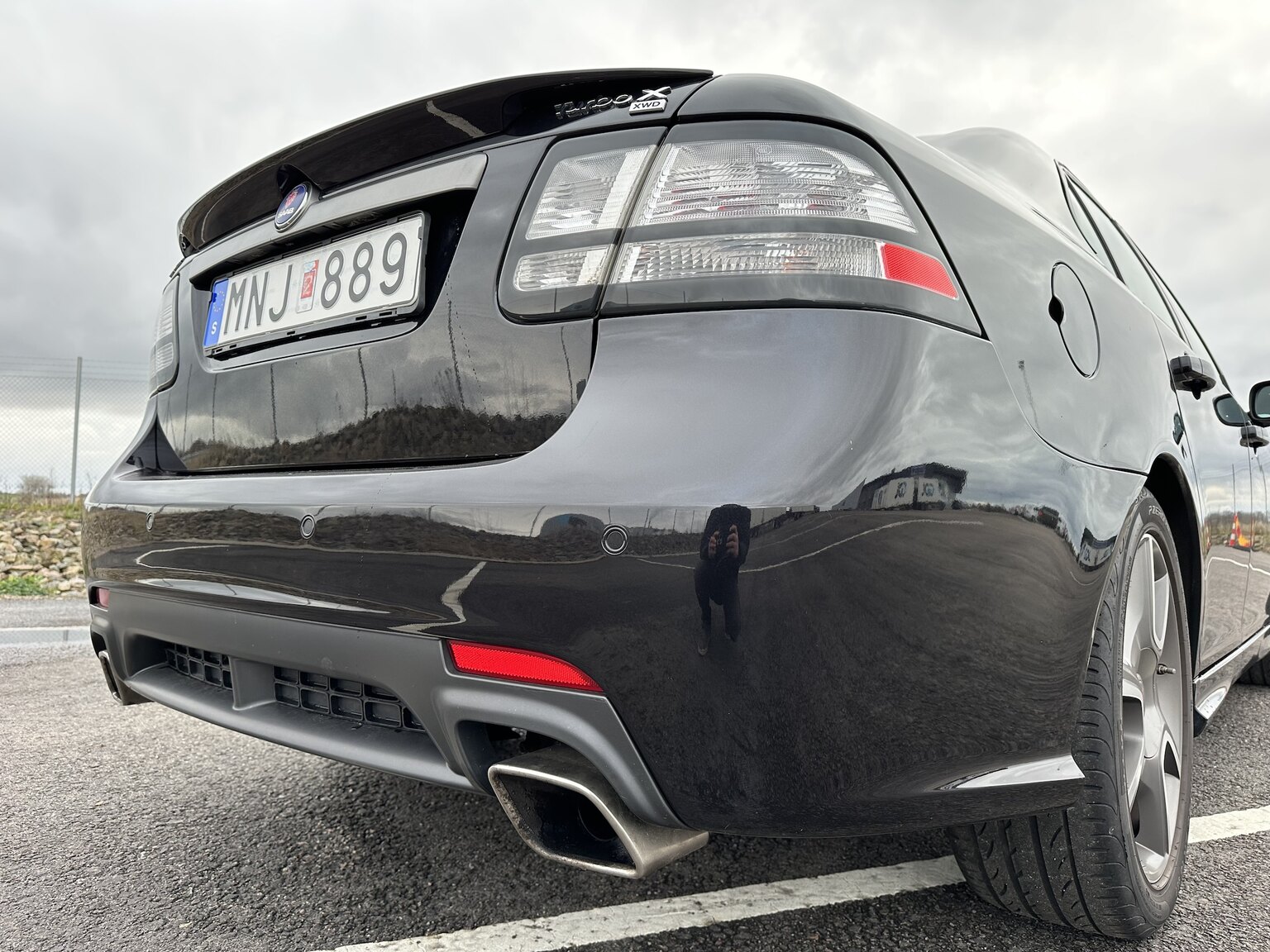 Exterior image of 2008 Saab 9-3 Turbo X