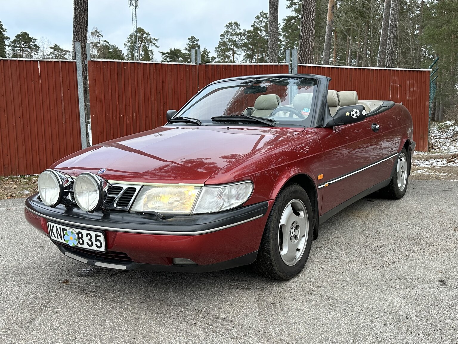 Aussenfoto 1997 Saab 900 Cabriolet - En ägare