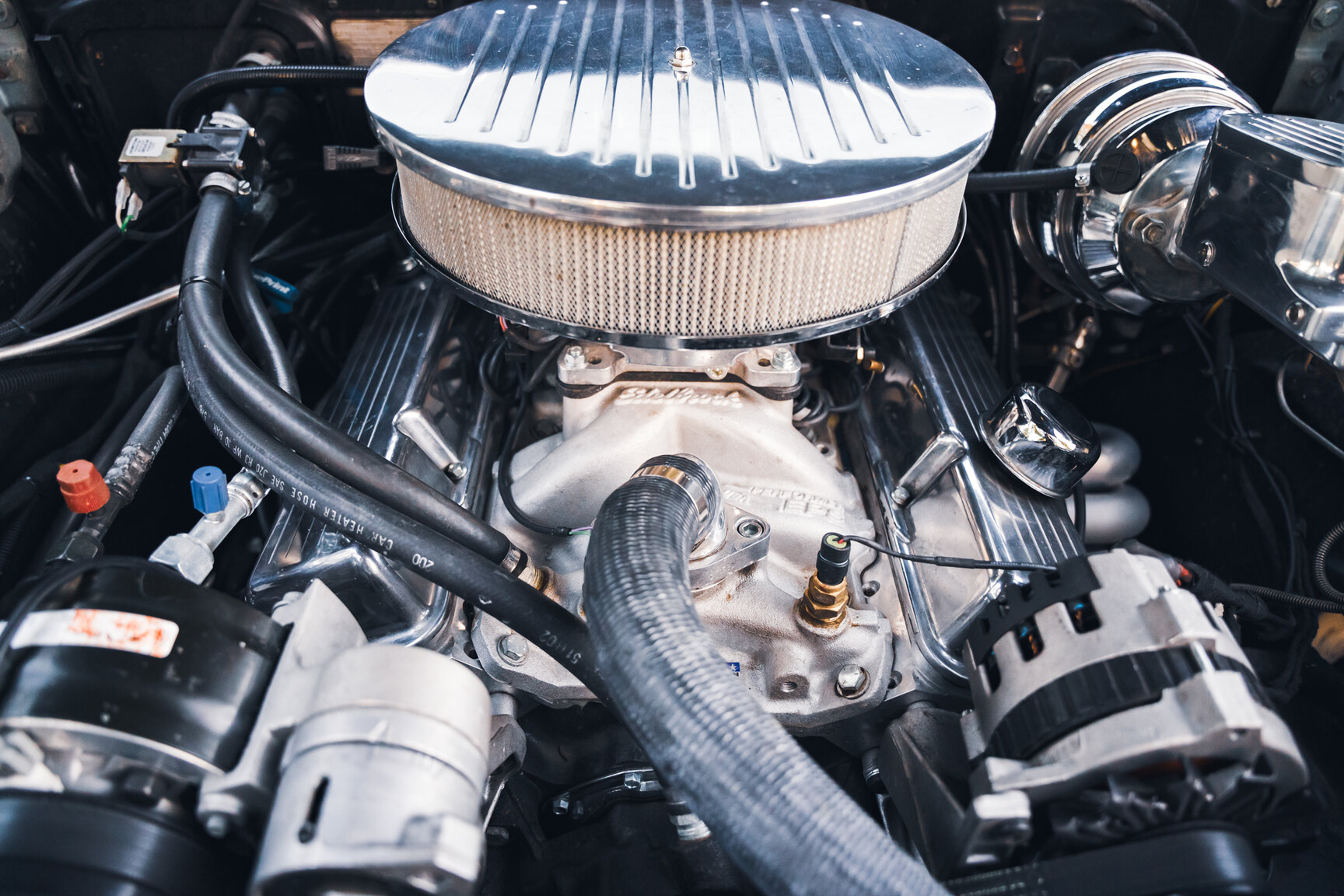 Image of 1957 Chevrolet Bel Air Sport Coupé (16) mechanics