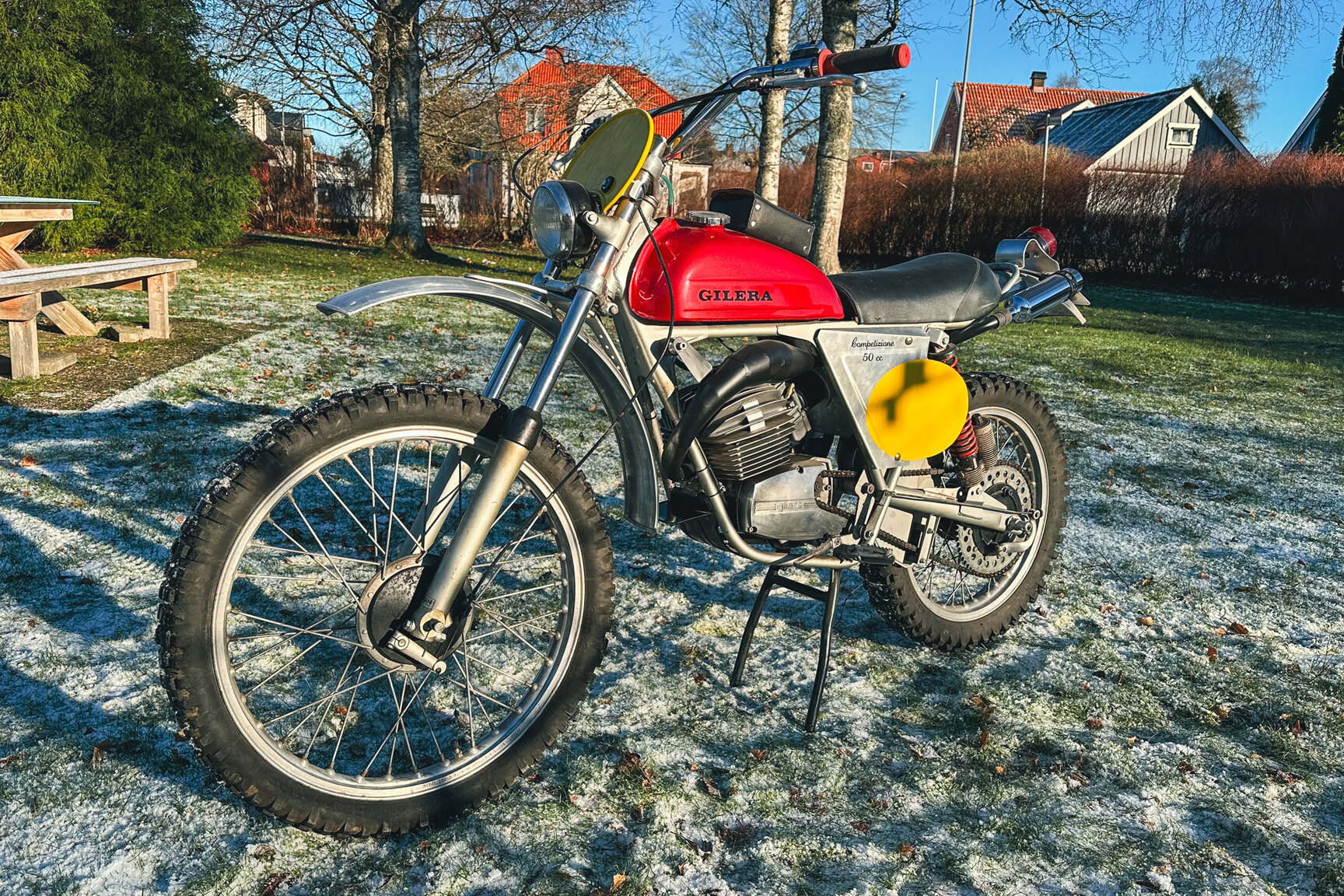 Exteriörbild på 1967 Gilera 50cc Competizione (34)