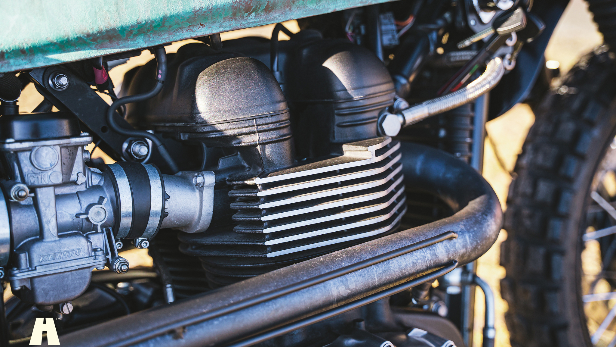 Image of 2010 Triumph Bonneville T100 "Scrambler" mechanics (16)