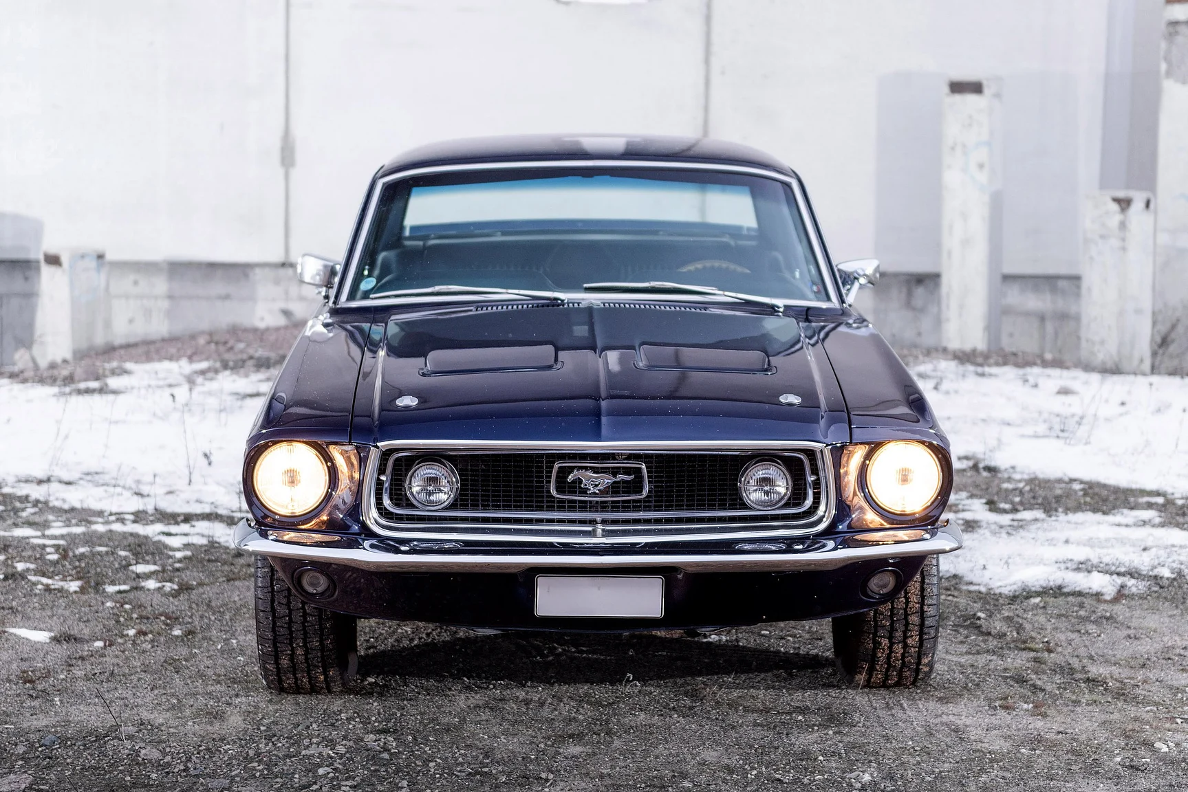 Exteriörbild på 1968 Ford Mustang GTA S-Code (7)