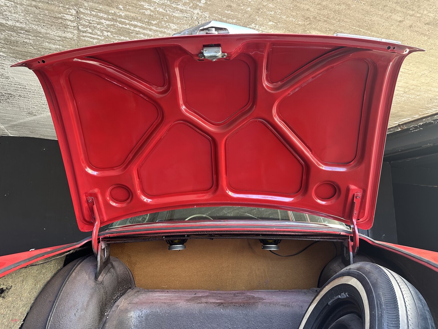 Interior image of 1955 Dodge Custom Royal Sedan HEMI