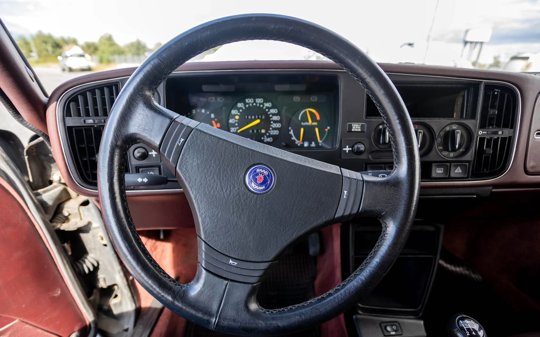 Interiörbild 1989 Saab 900 T8 Special (7)