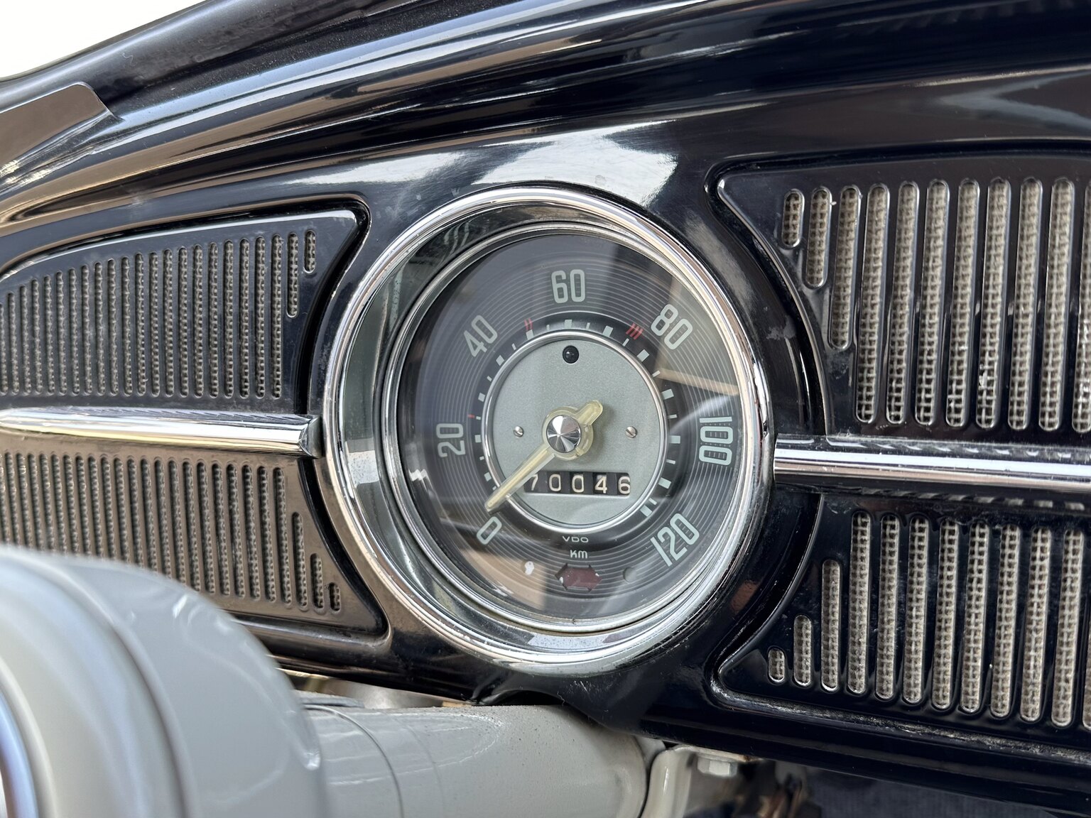 Innenraumfoto von 1958 Volkswagen 1200 Beetle