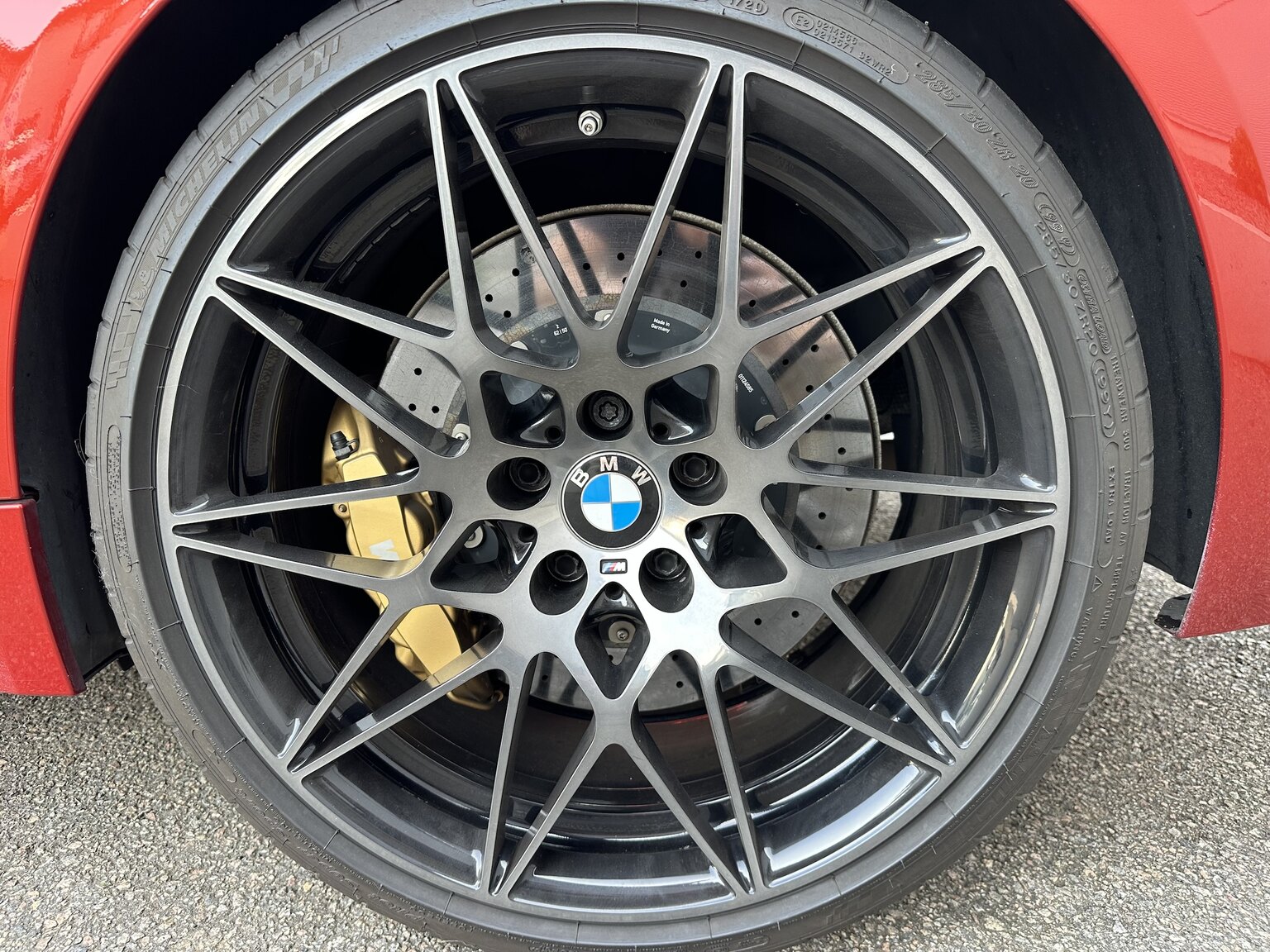 Exteriörbild på 2018 BMW M4 Competition Convertible F83 Manual