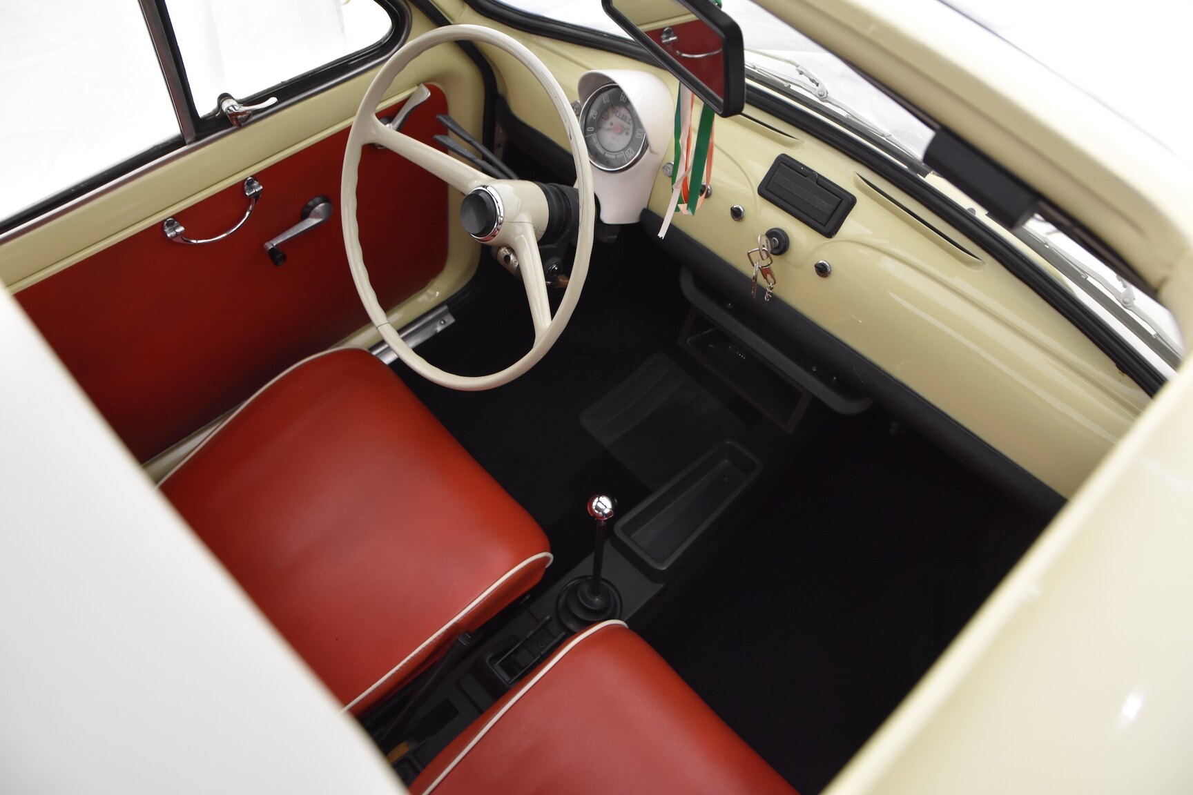 Interiörbild 1968 Fiat 500