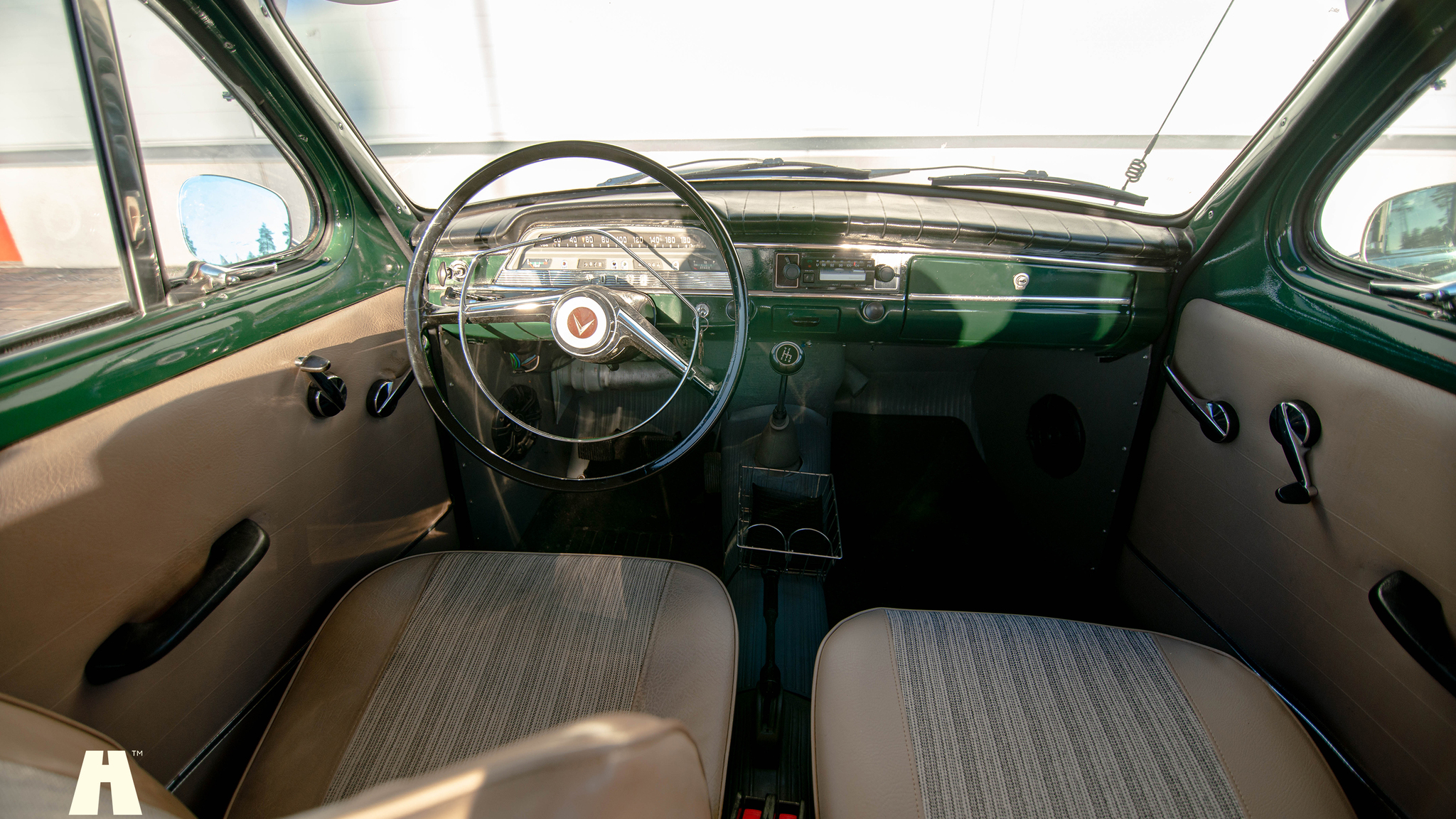 Interiörbild 1961 Volvo PV 544 Sport