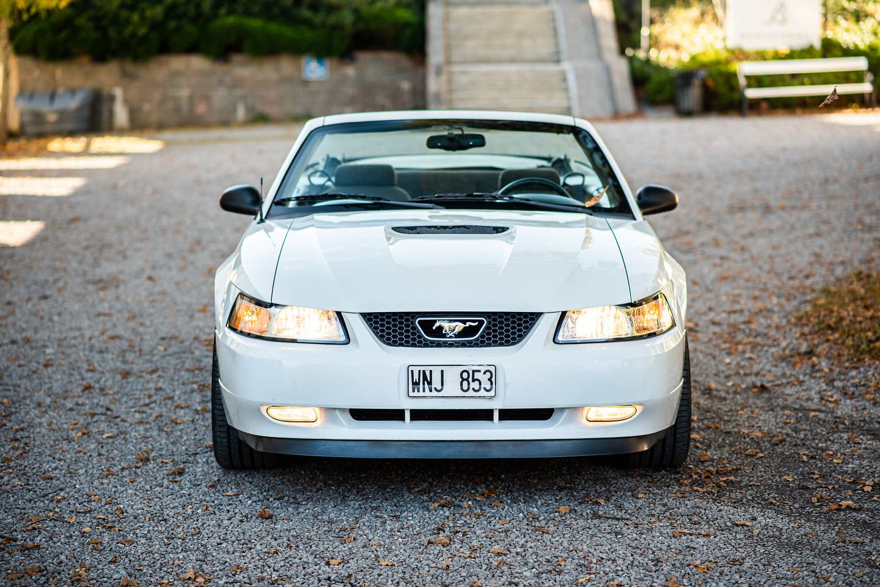 Exteriörbild på 2000 Ford Mustang Convertible 3.8 V6 Automat