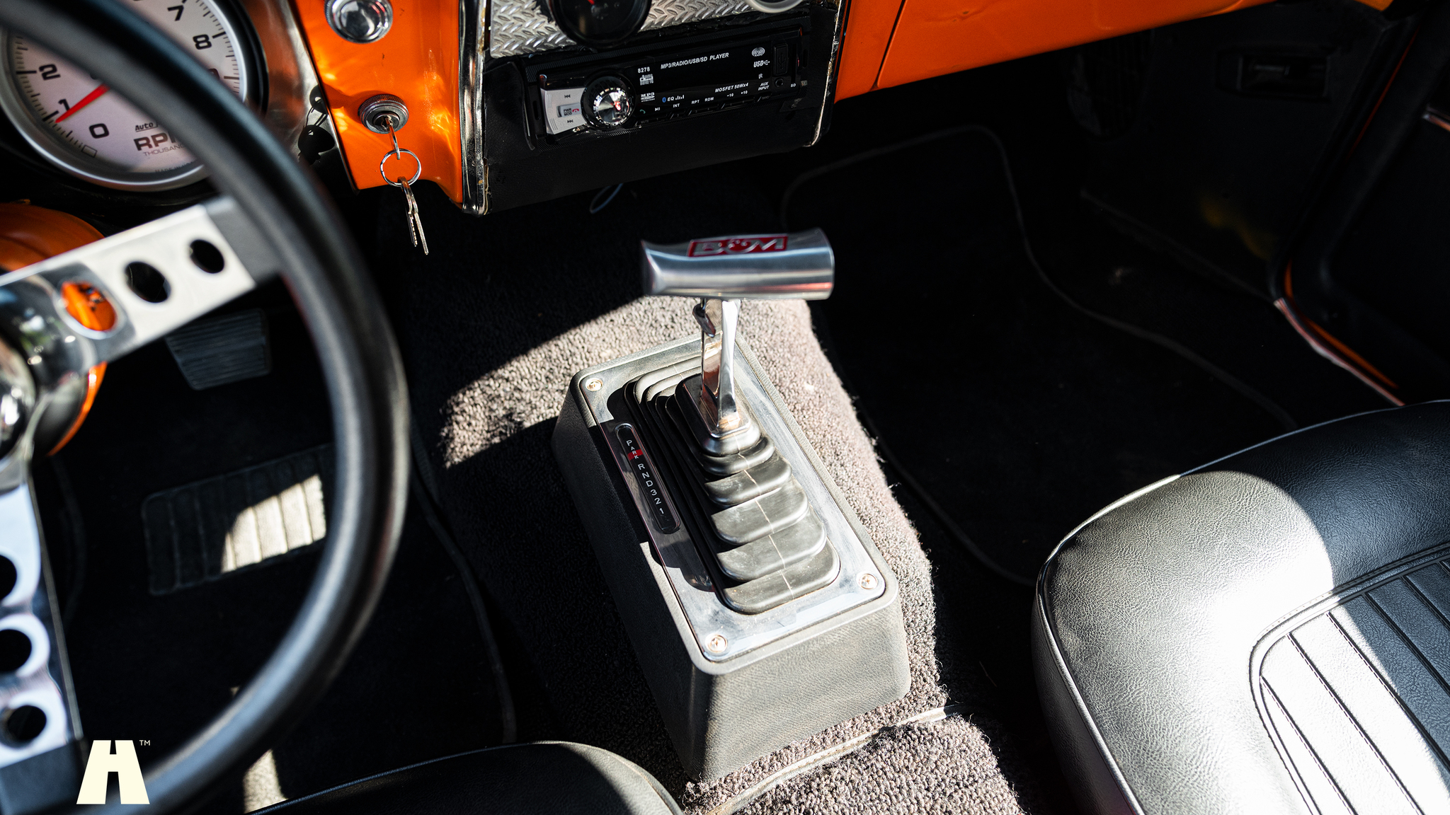 Interiörbild 1968 Chevrolet Camaro Resto