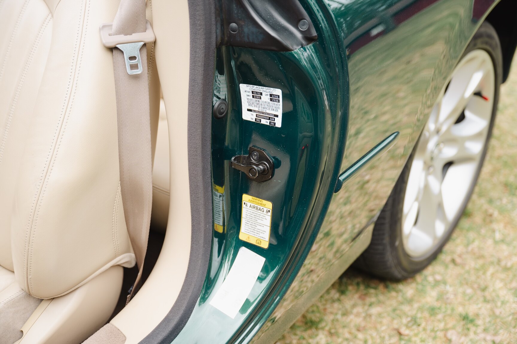 Interiörbild 2003 Jaguar XK8 Cabriolet