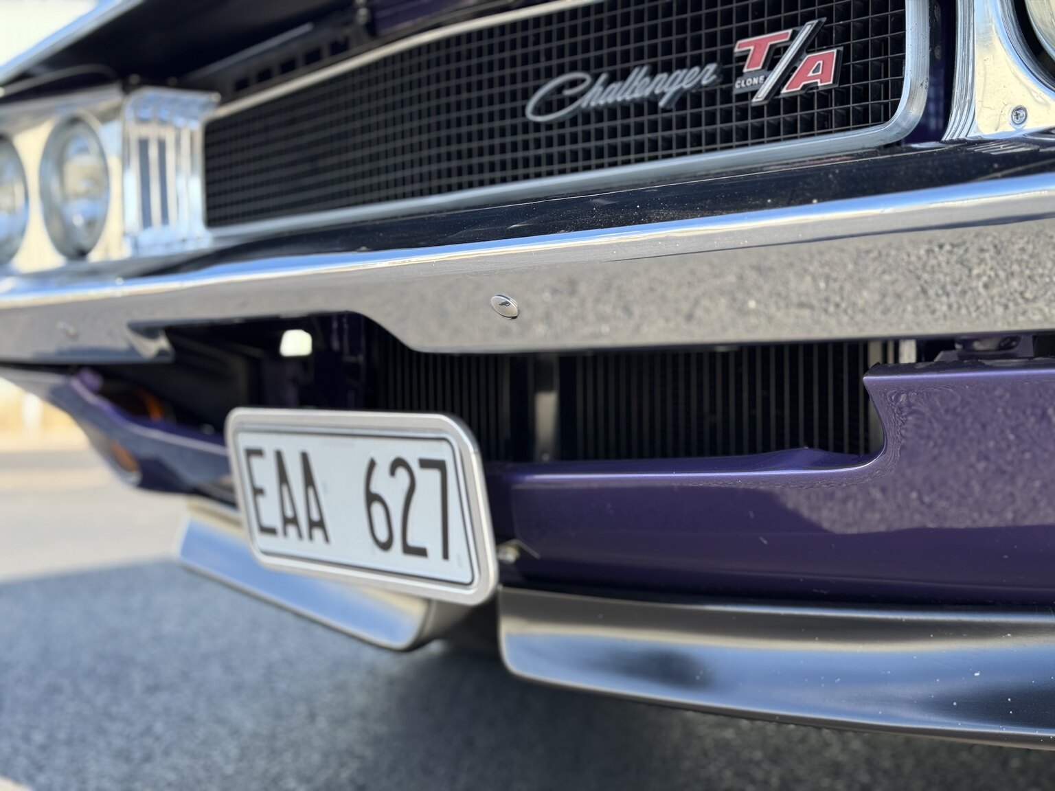 Exteriörbild på 1970 Dodge Challenger T/A 440 cui