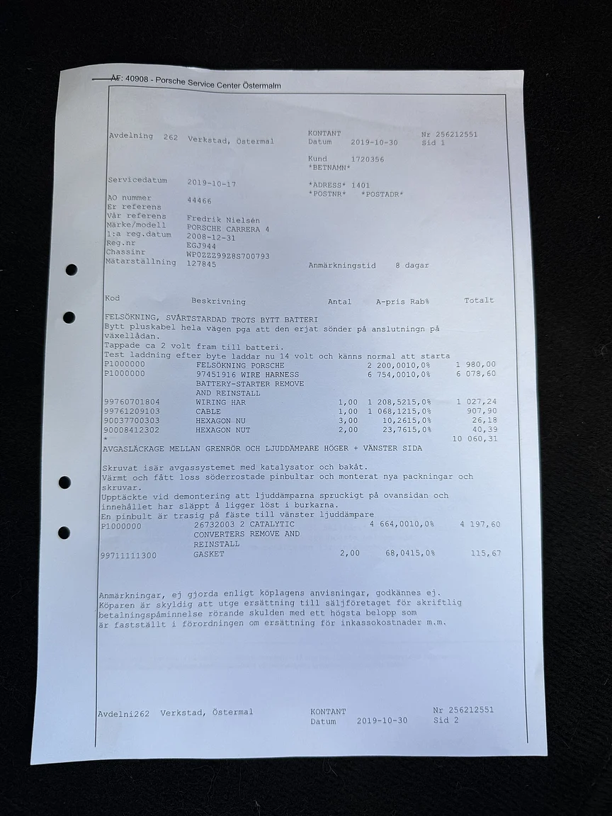 Documentation for 2008 Porsche 911 Carrera 4 (11)