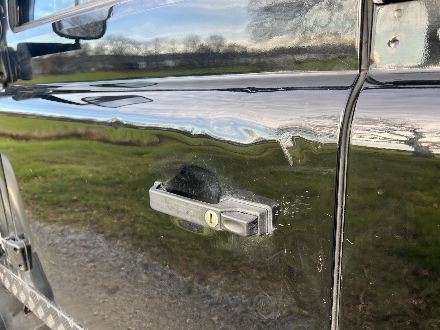 Exteriörbild på 2002 Land Rover Defender 90 2.5 Td5