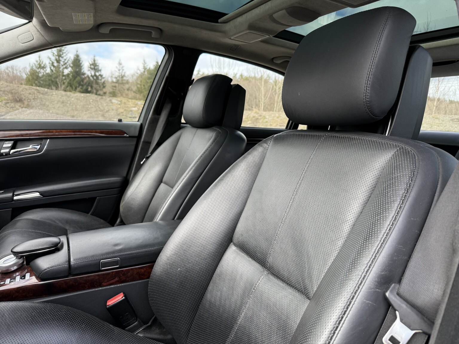 Interiörbild 2007 Mercedes-Benz S 500 L 4Matic 7G-Tronic