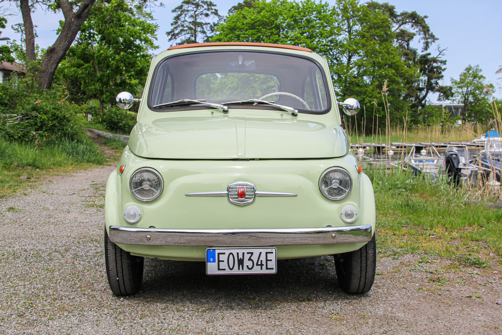 Aussenfoto 1970 Fiat 500 Lusso