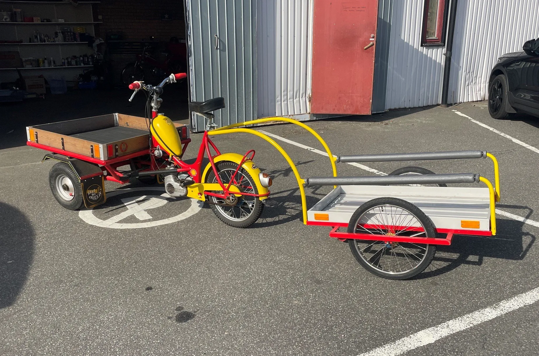 1900 Monark  Flakmoppe
