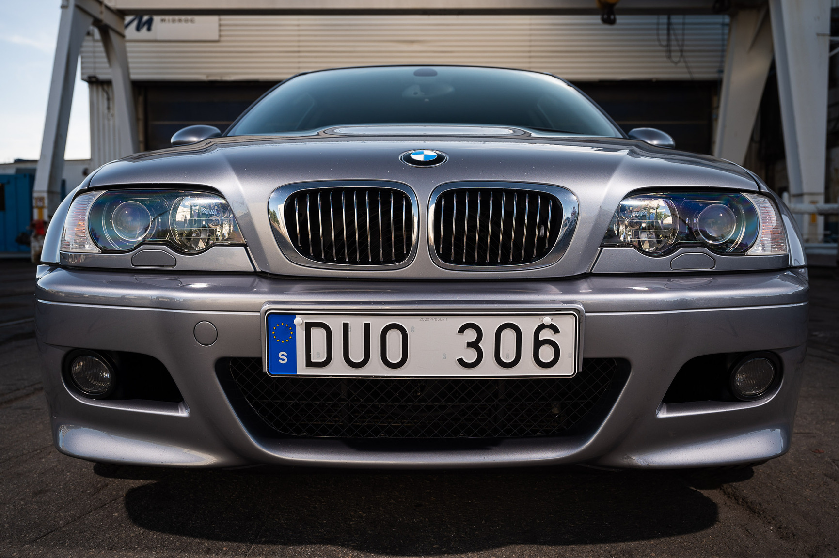Exteriörbild på 2005 BMW M3 E46 manuell