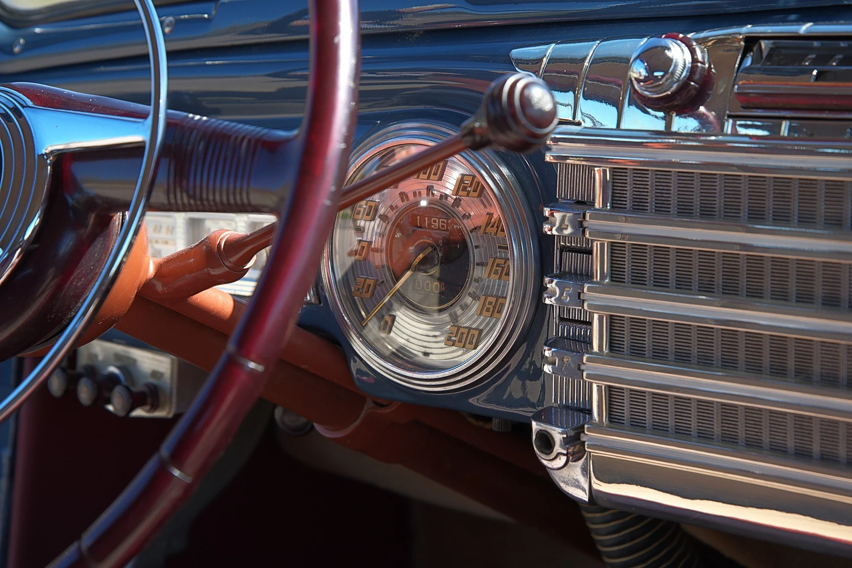 Interiörbild 1947 Lincoln Continental CoupÉ / 1946 (8)