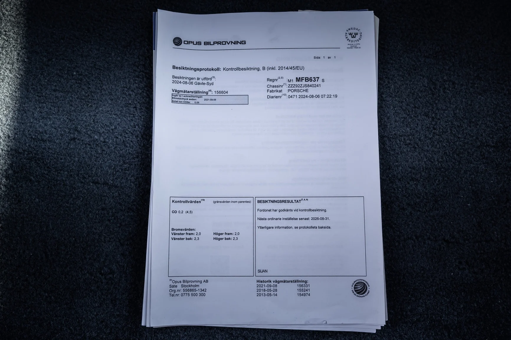 Dokumentation, 1988 Porsche 928 S4 (7)