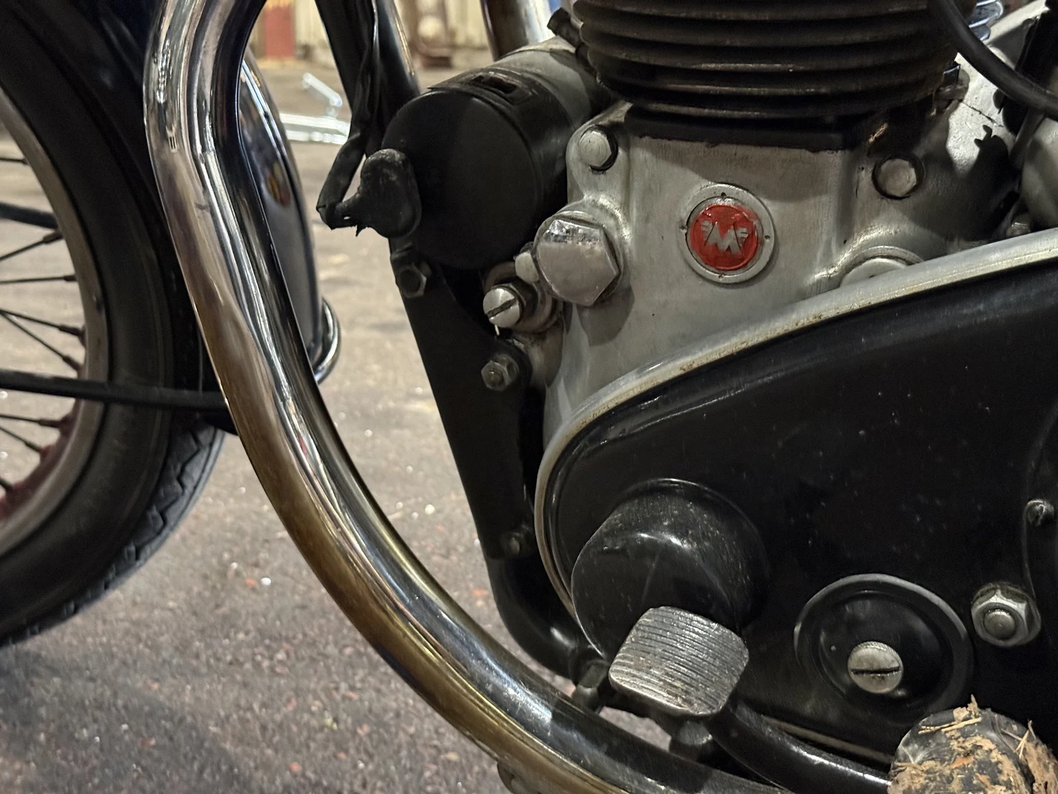 Exteriörbild på 1955 Matchless G 9 (44)