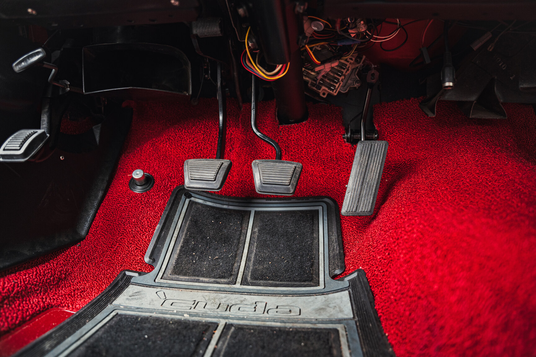 Interiörbild 1972 Plymouth Cuda 340