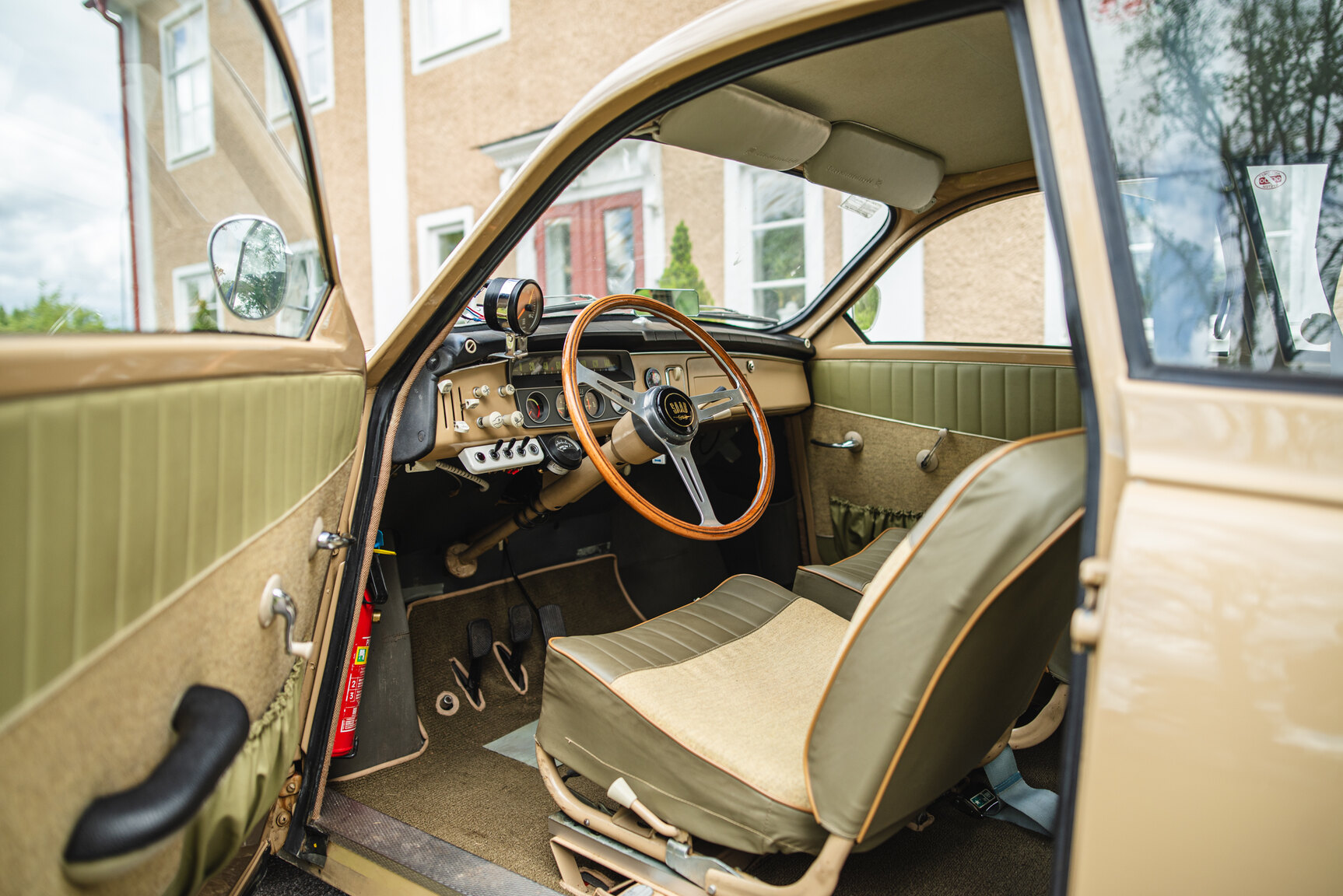Interior image of 1961 SAAB 96 De Luxe 