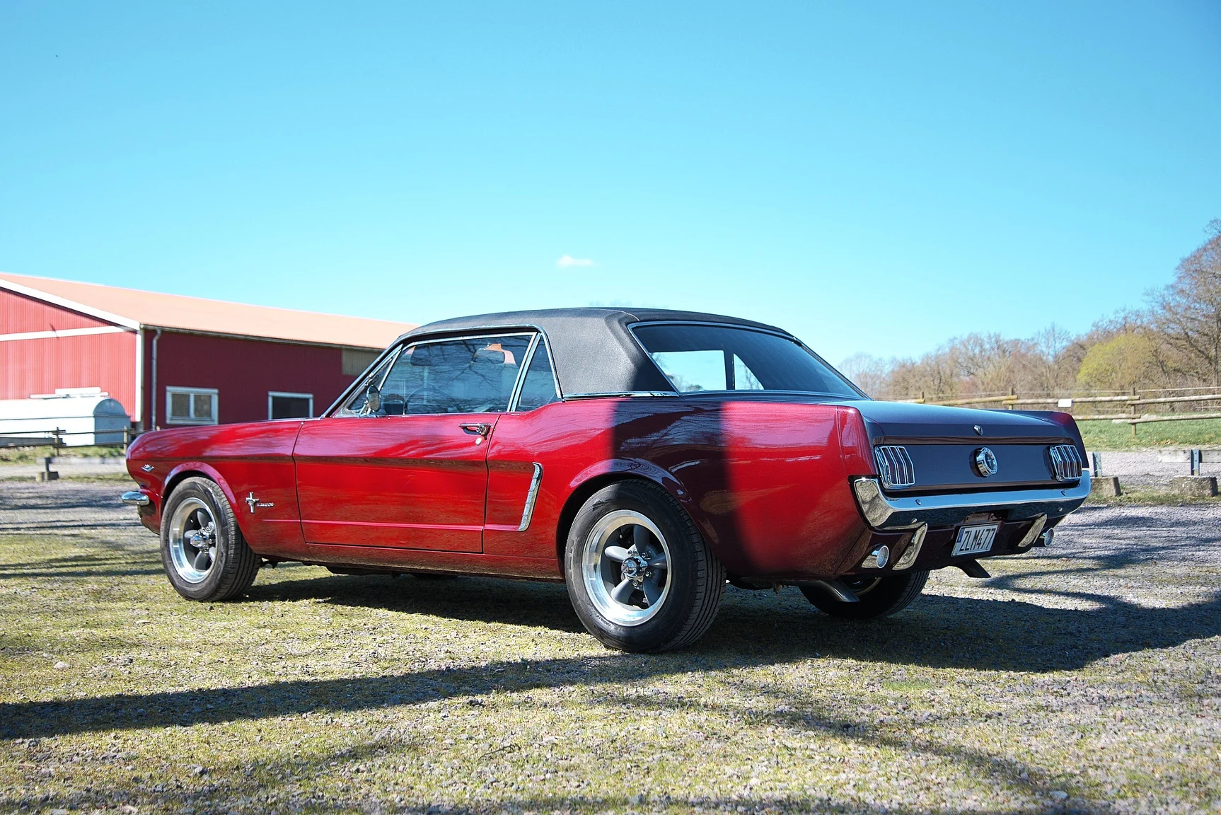 Aussenfoto 1965 Ford Mustang HT 289cui (84)