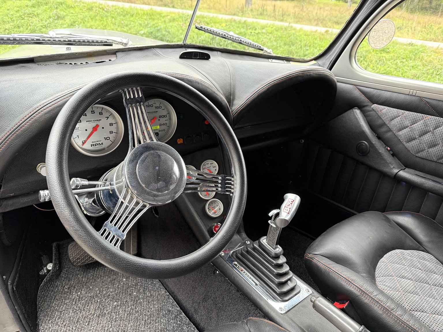 Interior image of 1939 Ford Fordor "Forvette"