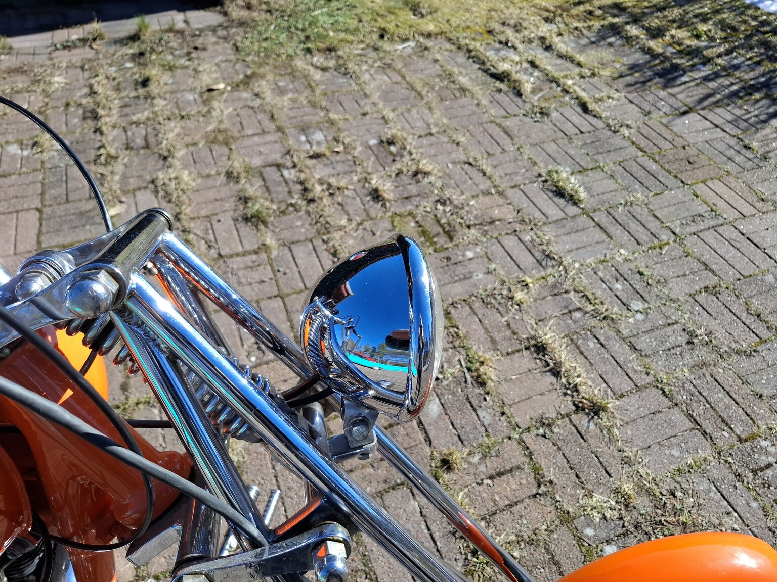 Aussenfoto 1953 Triumph Thunderbird Chopper