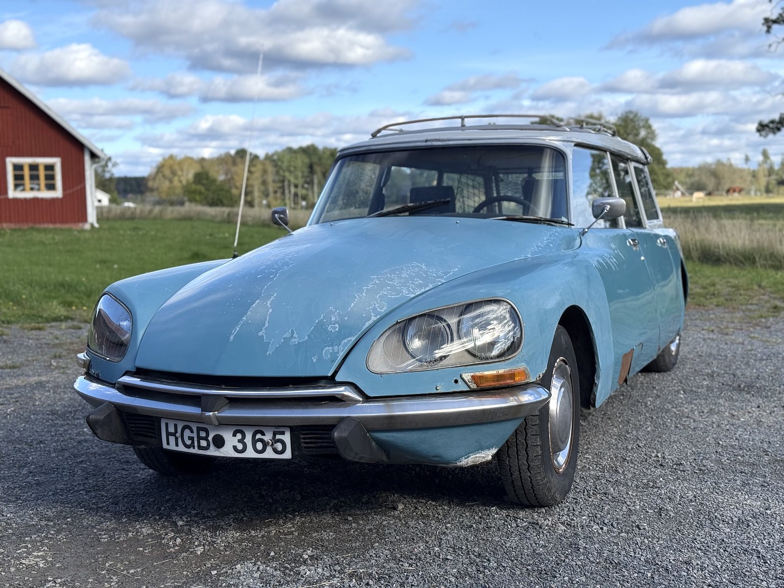 Exteriörbild på 1974 Citroën ID 20 Break 2.0